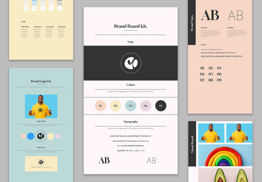 Brand Board Kit Template
