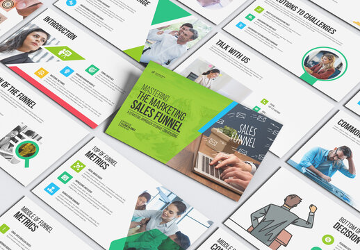 Sales Funnel Presentation Layout