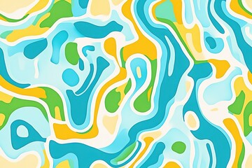 Naklejka premium Abstract colored background textured irregular wave striped lines. seamless geometric pattern design for certificates, invitations, textiles, apparel, covers, banners and more. 