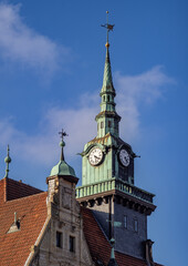 Obraz premium Town Hall in Bueckeburg, Germany