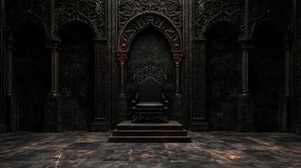 Dark Throne Room