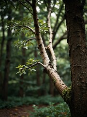 Fototapeta premium Tree branch in a natural setting.