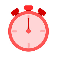 stop watch on white background