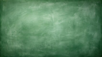 Fototapeta premium Dirty green chalk board texture, grunge, background, school, education, rough, vintage, worn, old, surface, teaching, learning