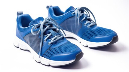 Blue Athletic Sneakers