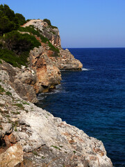 Mallorcas Küste bei Punta Reina