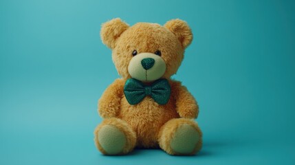Obraz premium Teddy Bear with a Bowtie