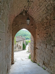 Tarn et Garonne, village de Bruniquel et son Château