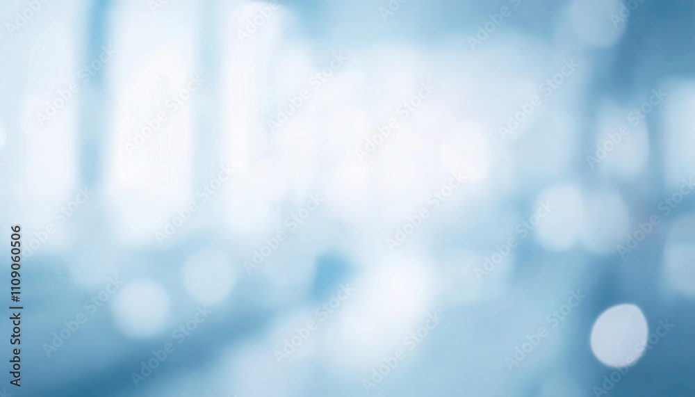 Fototapete Modern Minimalism. Conceptual Representation of Abstract Blur in Contemporary Office Spaces. Ideal for Branding, Technology, or Health Campaigns with a Focus on Simplicity and Elegance
