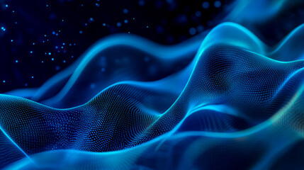 Abstract Molecular Structure and DNA Genetic Engineering Concept for Healthcare and Medicine. Scientific Research, Innovation, and Wave Flow Design.