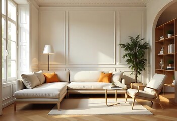 Fototapeta premium modern living room