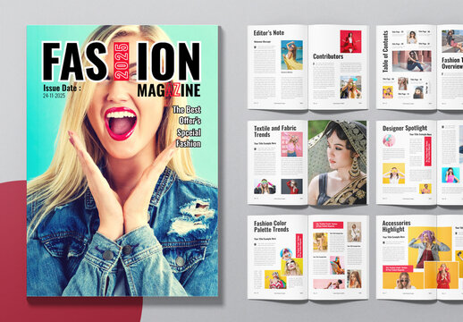 Fashion Magazine Template