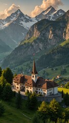 Fototapeta premium Verzascatal, Switzerland.