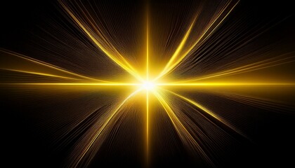 Obraz premium a yellow lens flare with a black background