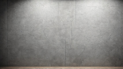 Fototapeta premium Minimalistic Grey Textured Concrete Wall Background for Modern Designs and Architectural Projects