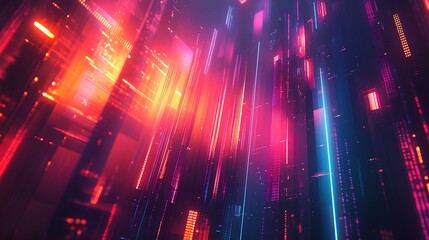 Fototapeta premium abstract futuristic background with magenta color