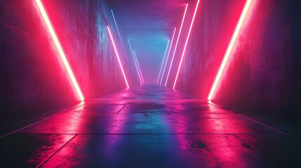 abstract futuristic background with magenta color