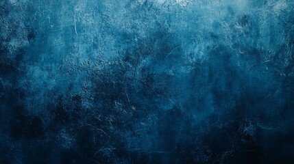 Fototapeta premium Abstract Blue Grunge Texture Background - Design Element