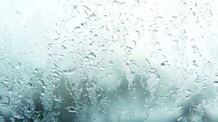 Obraz premium water drops on glass