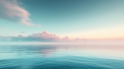 Naklejka premium Create an empty digital space with a soft, diffused gradient and subtle textures, conveying a sense of tranquility and limitless possibilities