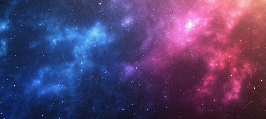 Fototapeta premium Cosmic Dust Texture in Purple, Blue, and Pink