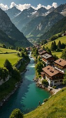 Verzascatal, Switzerland.