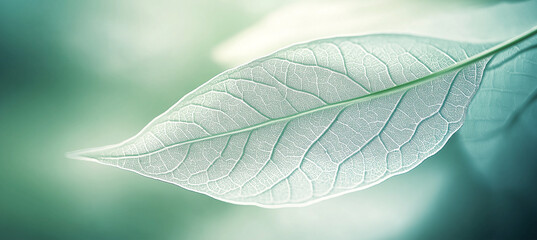 Obraz premium Translucent Leaf Texture