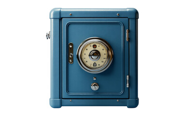 Vintage Safe on Transparent Background
