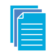 Fototapeta premium Paper Icon