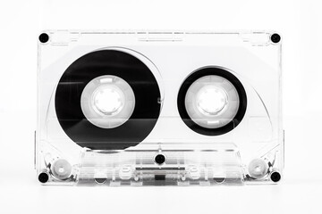 Audio Tape Cassette closeup