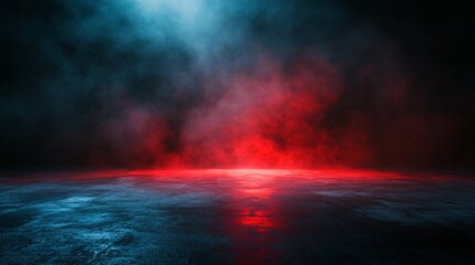 Dark Empty Room Background for Various Design Projects