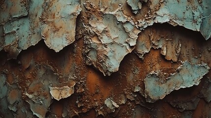 Rusty Stone and Metal Surface Texture Background for Design Projects