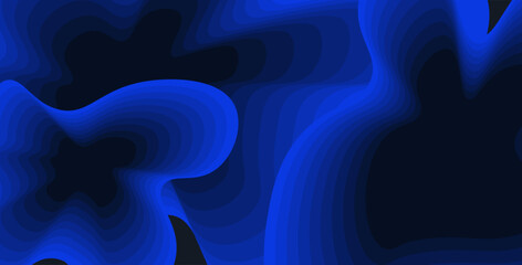 abstract blue with overlapping blurry wavy shape texture modern futuristic background. eps10 vector