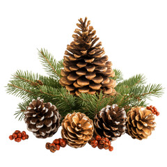 decoration for christmas isolated on white