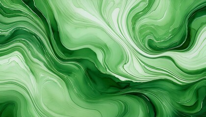Fototapeta premium green watercolor marble wallpaper background