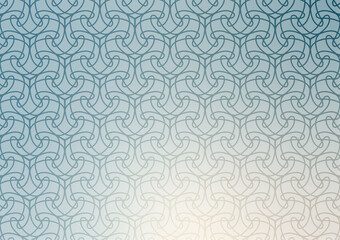 Obraz premium Blue abstract art random line background