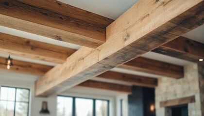 Preserving Architectural Integrity Expert Ceiling Beam Restoration Refinishing with Precision Tools and Modern Finishes Beam Maintenance Artistry A Concept in Architectural Preservation, Showcasing