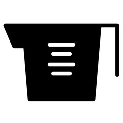 Cooking Jug Baked Glyph Icon