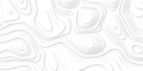 Abstract White paper cut background with lines.3d realistic papercut decoration textured with wavy layers. modern wallpaper texture and 3d realistic design use for banner flyers, posters.	