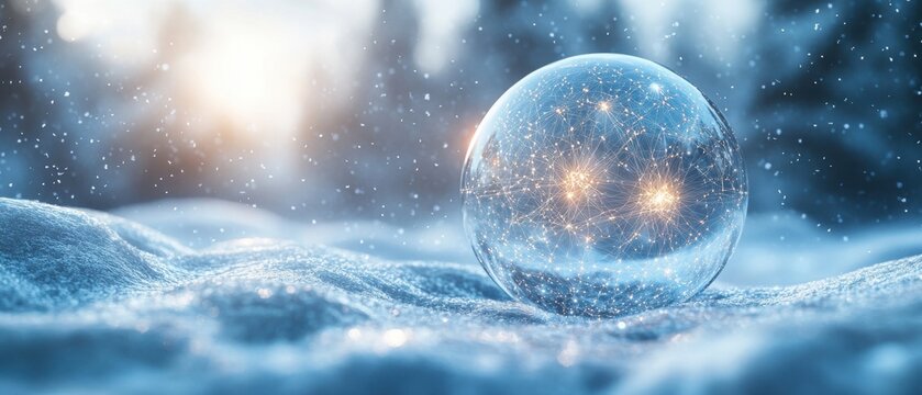 [Virtual gatherings online collaboration] Cosmic Night Sky with Twinkling Lights Over Water