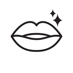 lip shine icon 