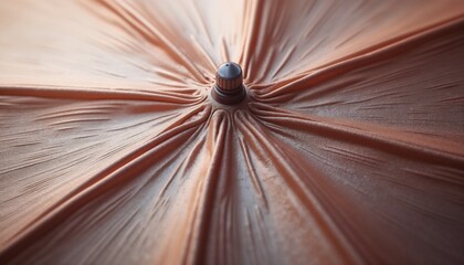 Obraz premium Close-up macro shot of UV protection umbrella fabric showing detailed texture and shine
