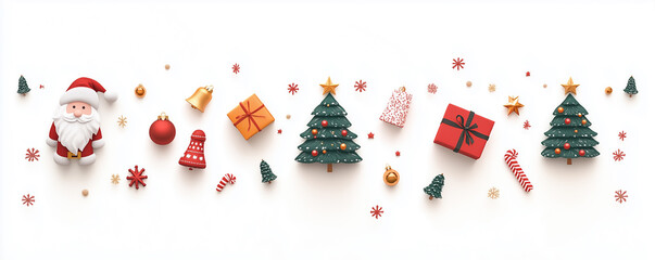 Christmas Celebration banner background 5:2