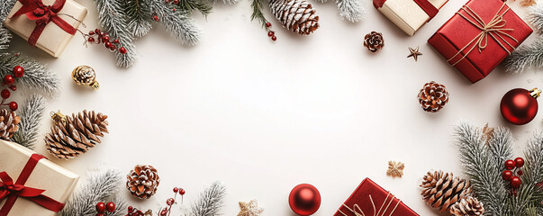 Christmas Celebration banner background 5:2