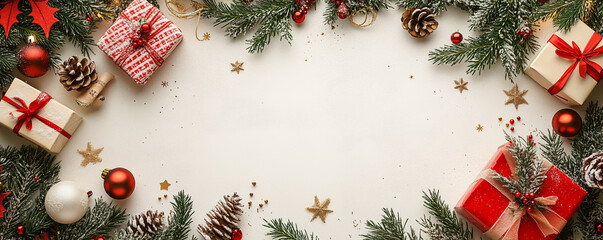 Christmas Celebration banner background 5:2