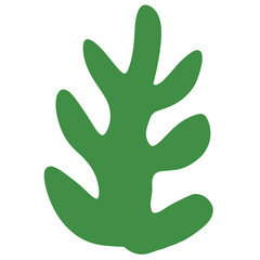 Obraz premium Hand drawn organic plant illustration