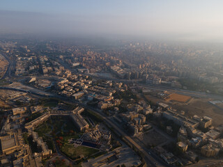 Obraz premium Zamalek, Cairo Governorate of Egypt Downtown area of Cairo Egypt