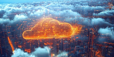The integration of cloud technology facilitates efficient public services in smart cities.