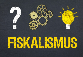 Obraz premium Fiskalismus
