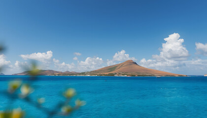 Fototapeta premium Views around the Caribbean island of Curacao with a white accent, png